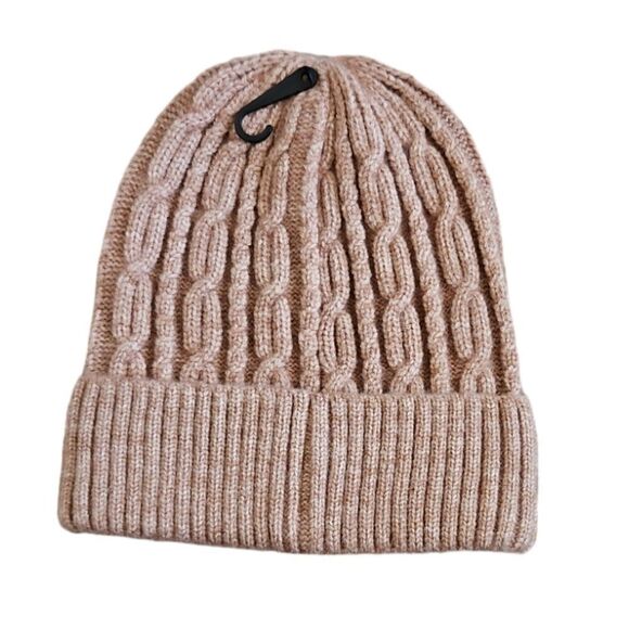 Steve Madden Cable Knit Beanie - Picture 2 of 3